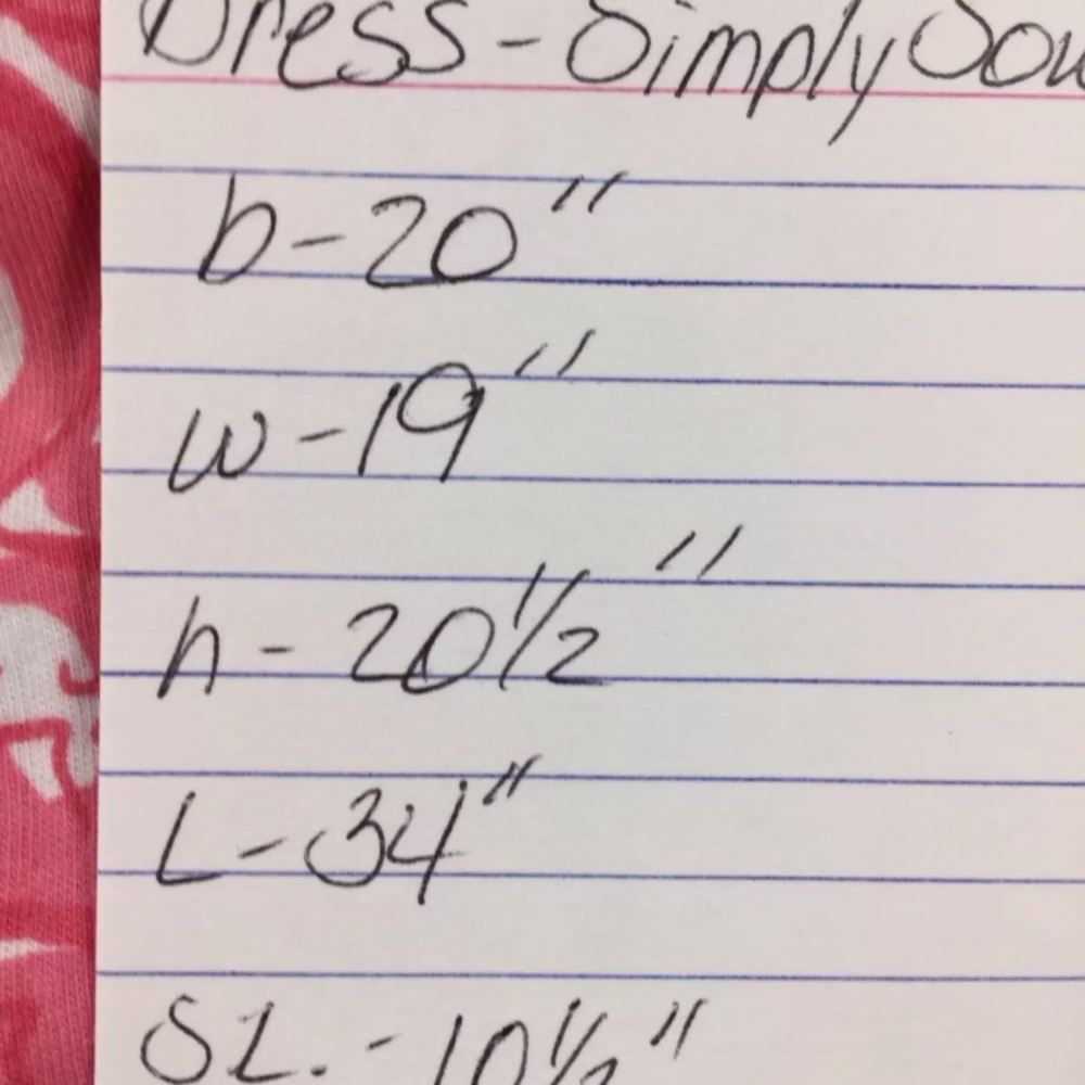 SIMPLY SOUTHERN ROSE DRESS M/L - Picture 5 of 5